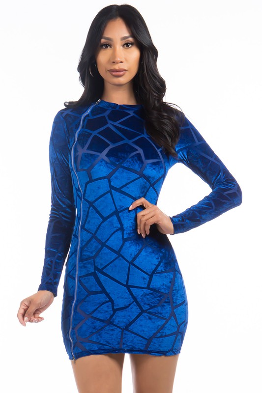 SEXY VELVET PARTY DRESS
